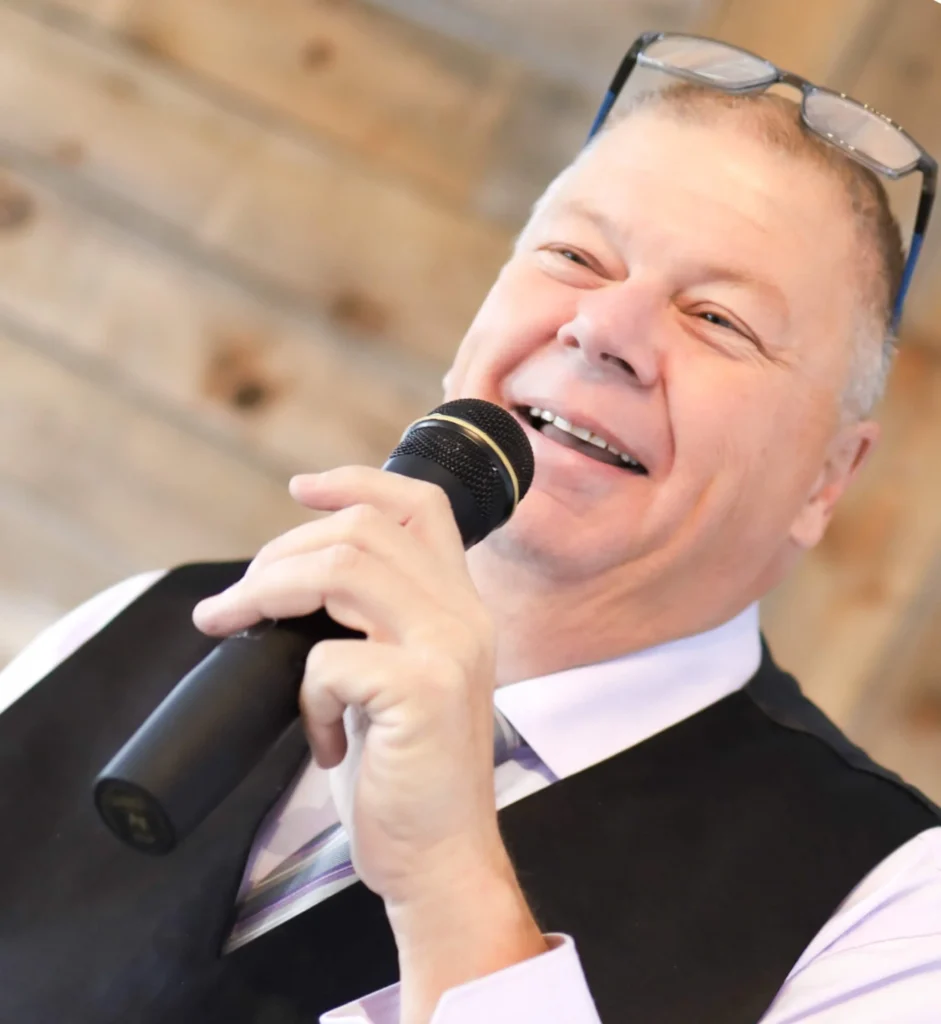 Steve Bourguignon, owner and wedding DJ at 2J's Music Machine in Ottawa